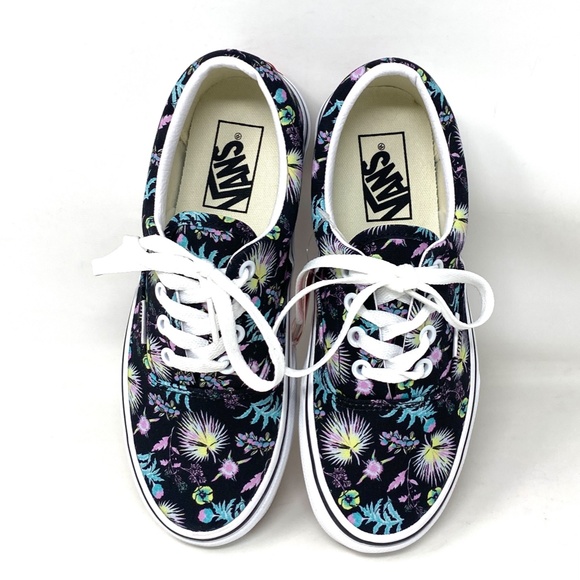 💖MEGA SALE💖VANS Era Paradise Floral Low  Black Women's  Canvas  VN0A54F13VD - Picture 8 of 10